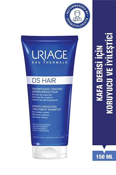 Uriage Ds Haarshampoo Gegen Starke Schuppen Mit 1,8 % Milchsäure, 150 ml