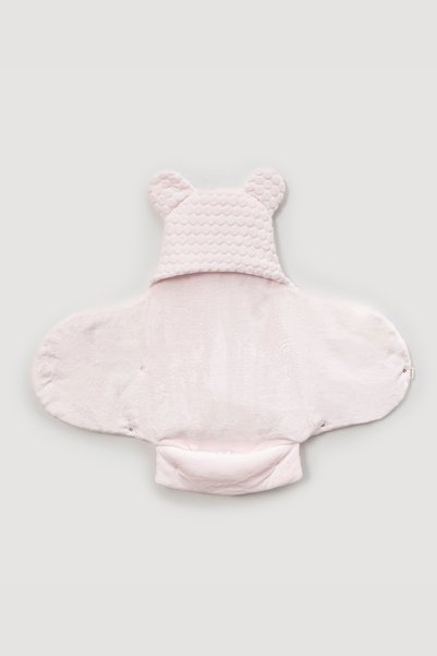 Bebitof Embossed Patterned Fiber Filled Swaddle for 0-12 Months