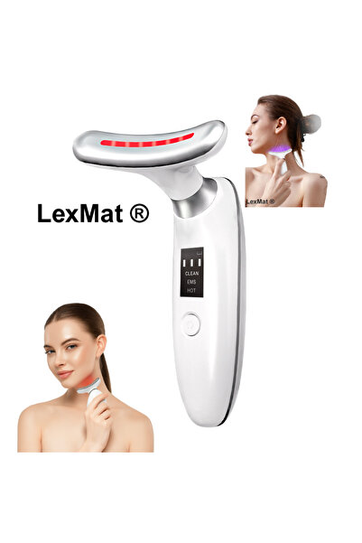 LexMat Aparat masaj riduri gat, dispozitiv de ingrijire a Gatului si Facial, ...