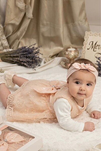 Cherub Baby New Model Watercolor Baby Girl Dress Newborn Luxury Dress Set - H...