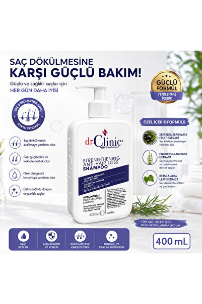 Dr. Clinic Strengthening Anti-Hair Loss Shampoo 400 ml