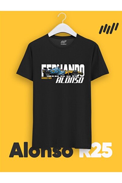 FANBOX SHOP Oversize kroj Fernando Alonso Renault R25 T-shirt