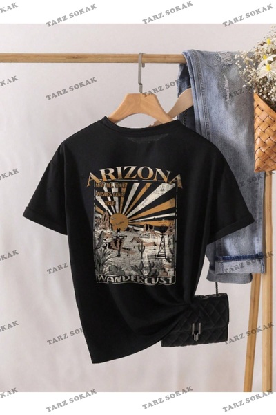 Tarzsokak Unisex Žene/Muškarci Arizona Šareni Prilagođeni Štampano Oversize k...