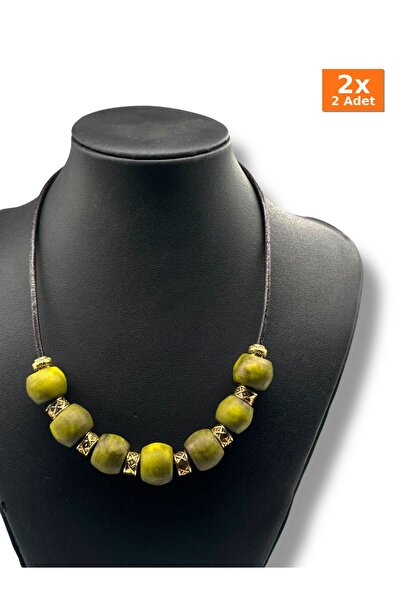 Bozhi Necklace Glass Beads Casual Elegance