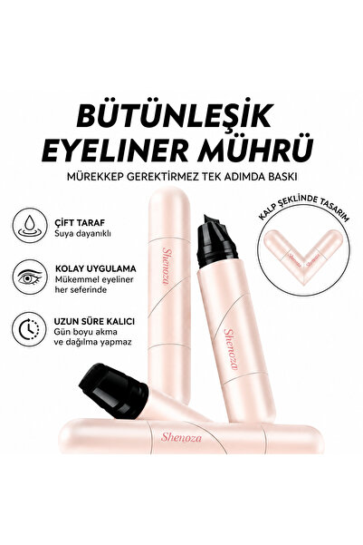 Shenoza Eyeliner stamp - çift taraflı suya dayanıklı