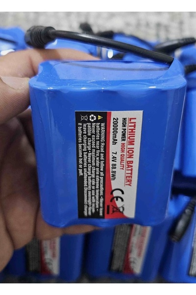 KESEROĞLU Sazan Yemleme (Tekne ve Botu) 20000MAH Pil Büyük Bir Pildir Yüksek ...
