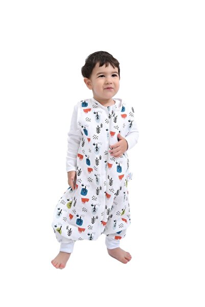 Enhitbaby Çocuk Bebek Yazlık Baharlık Uyku Tulumu Oeko-tex Sertifikalı Müslin...