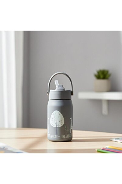 ABO Ανοξείδωτο Μπουκάλι-Θερμός 350ml με Χερούλι – ALWAYS LOOK UP – LIKE A GIR...