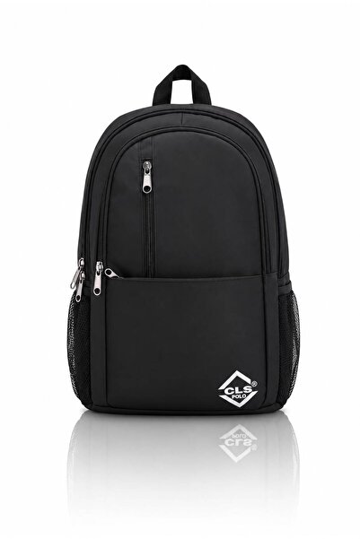 AVCA Rucsac negru unisex, din material textil rezistent la apă, de dimensiuni...