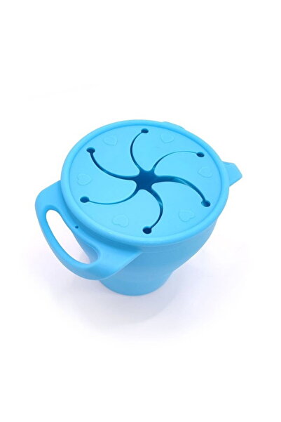 Empria Cana din silicon 2 in 1, pentru gustari si apa bebe, cu capac anti-var...