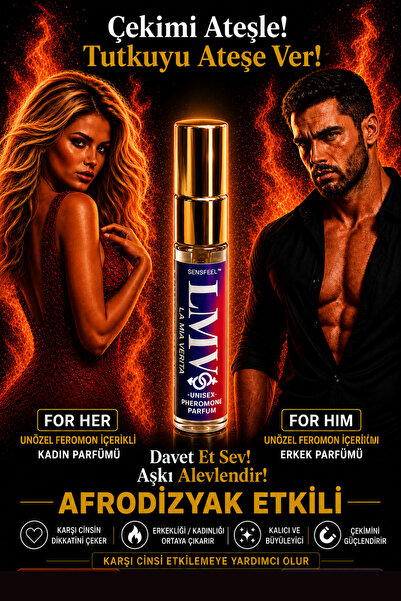 la mia verita Unisex Sensfeel™ Feromon Özlü Parfüm | Kalıcı | Afrodizyaklı Ma...