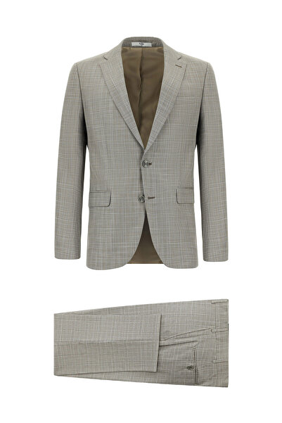 Kiğılı 6 Drop Regular Fit Standard Cut Plaid Suit