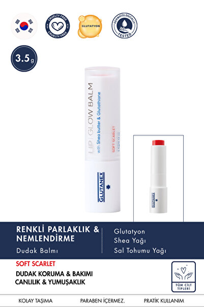 GLUTANEX Lip Glow Balm – Lip Moisturizing Balm Soft Scarlet