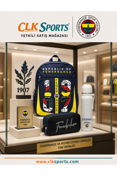 Fenerbahçe Okul-sırt Çantası , Kalem Çantası - Lisanslı Bardaklı Kapak Çelik ...