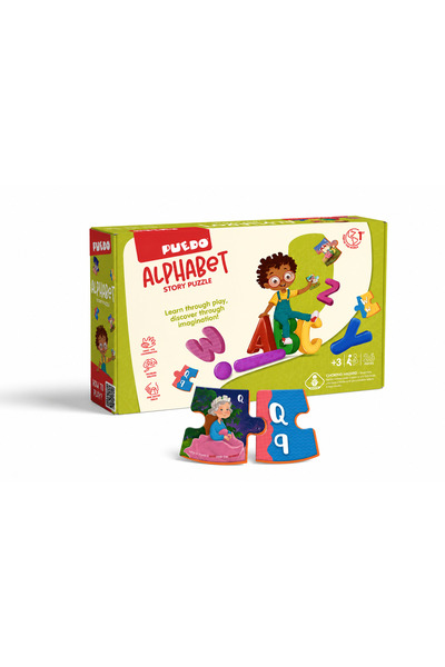 PUEDO Alphabet Story İngilizce Puzzle