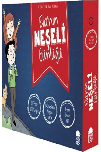 Mavi Kirpi Yayınları Ela’nın Neşeli Günlüğü – 2. Sınıf Set (10 Kitap)