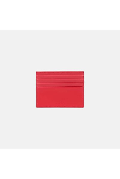 Desa Women's Red Leather Card Holder