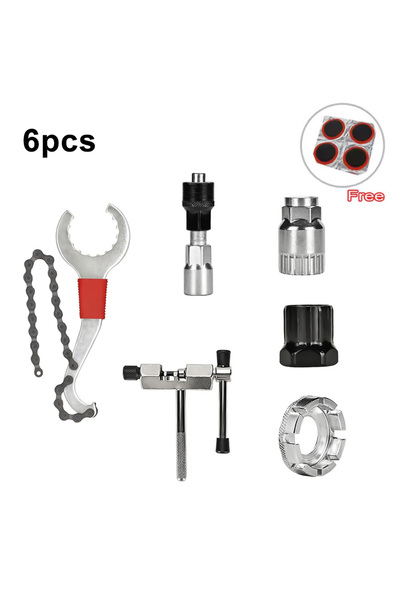 Choice6 6pcs-1 Bike Tool Kit Professional Bike Repair Tools with Cassette Rem...