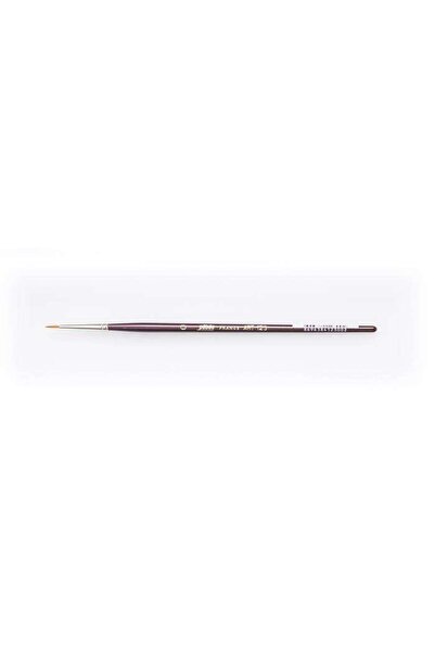 Pebeo Series 123 Round Synthetic Bristle Brush - No0