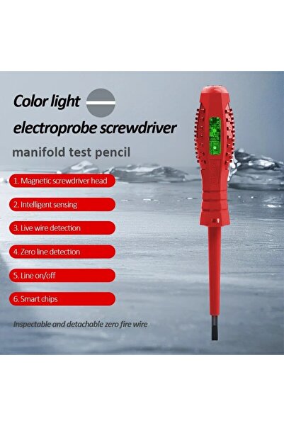 Choice1 قلم اختبار الجهد الكهربائي DELIXI ELECTRIC DHGDY0886BS كاشف اختبار ال...