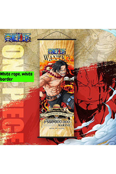 Choice12 Bandai Hanging painting-12 New One Piece Long Wall Scroll Cartoon Mo...