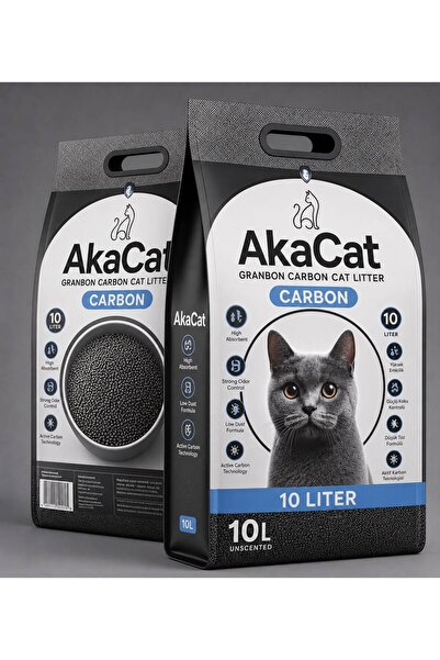 AKACAT Aktif Karbonlu Süper Topaklanan Premium 10 Lt