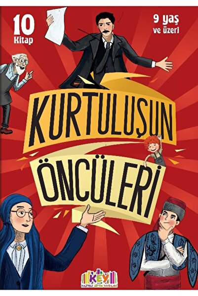 Key Kaliteli Eğitim Yayınları KEY KURTULUŞUN ÖNCÜLERİ SERİSİ 10 KİTAP