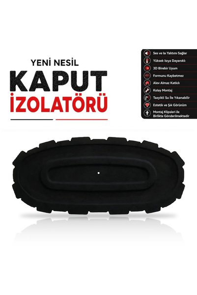 öz-iş Seat ibiza Motor Kaput Altı izolatörü (2017 Sonrası)
