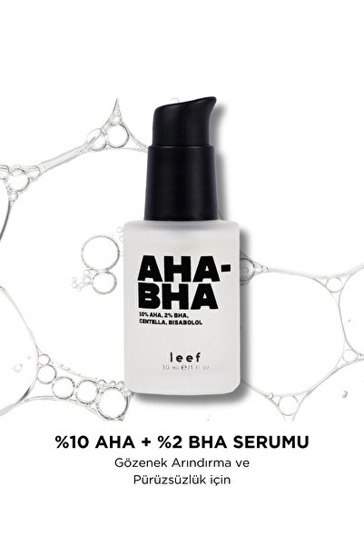 Leef Aha Bha Peeling Serum – 10% Aha + 2% Bha, Reduces Pore & Blemish Appeara...
