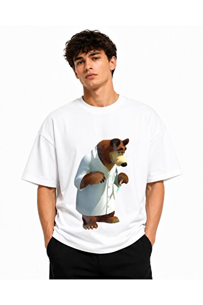 Inscriptie Tricou Unisex Bumbac Premium Casual " Urs doctor "