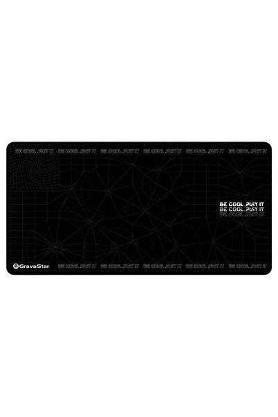Gravastar Gaming Mouse Pad 80x40cm, Kaymaz Taban, Su Geçirmez Oyuncu Mousepad...