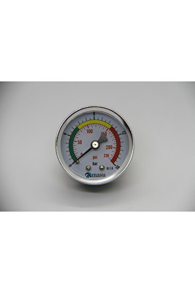 Arus MANOMETRE 50 MM KURU 16 BAR ARKA BAĞLANTILI 1/4
