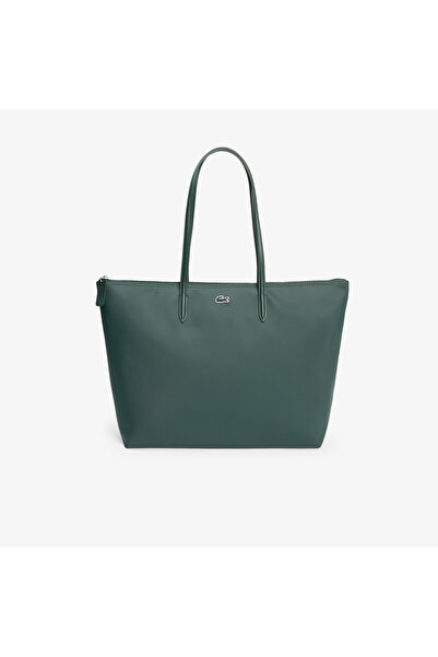Lacoste Large L.12.12 Kadın Koyu Yeşil Omuz Çantası