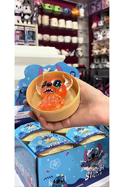 vattara Çin Mantısı Stitch Yeni Seri Dumpling Mantı Squishy Stres Azaltıcı Oy...