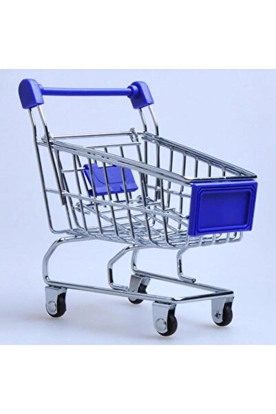 Choice Blue New Mini Shopping Carts Creative Handcart Kids Craft Toy Utility ...