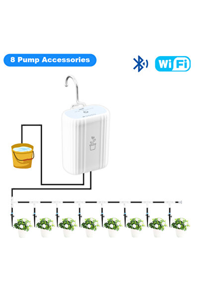 Choice1 8 Pump Accessories For Tuya WiFi Smart Watering Drip Pump Recharge Ba...