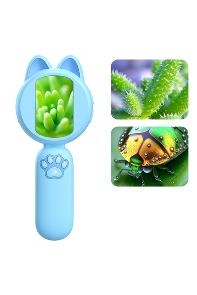Choice 1000X Blue 2inch IPS Digital Microscope 1000X Handheld Microscope for ...
