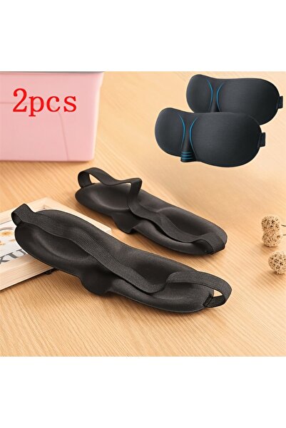 Choice Black-2pcs 2pcs Eye Mask for Sleep 3D Contoured Cup Blindfold Concave ...