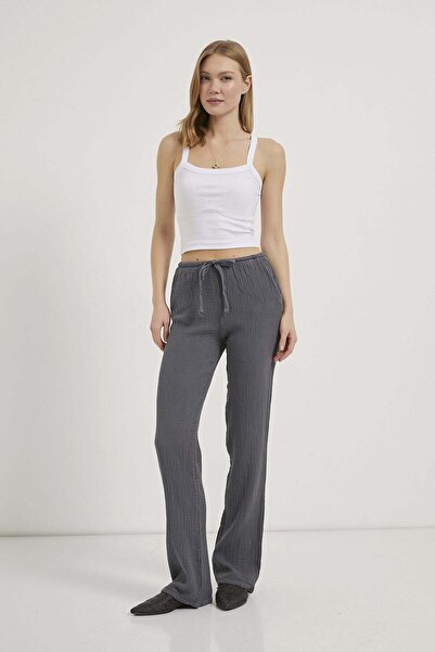 Arma Life Armalife 5502 thin elastic waist muslin women's pants