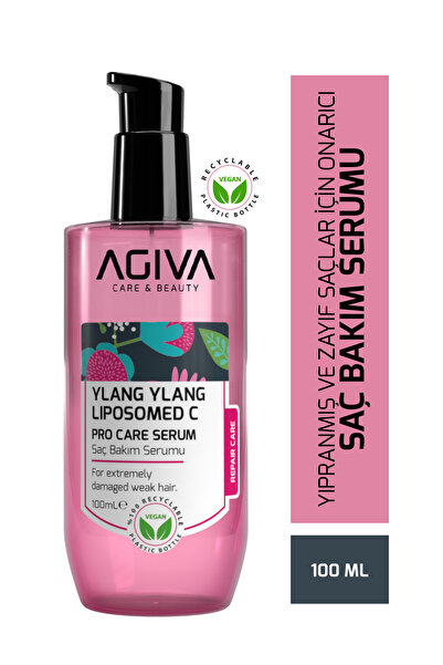 agıva Ylang Ylang Liposom C Saç Bakım Serumu 100 ml - Onarıcı & Bitkisel Bakım