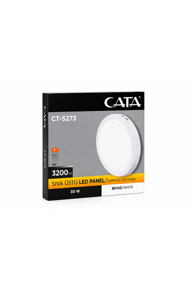 Cata CT-5273 30W 3200LM BEYAZ İŞİK SIVA ÜSTÜ LED SPOT 4 ADET
