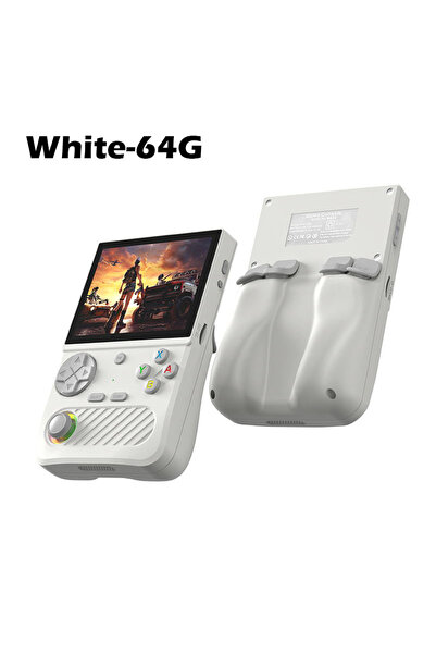Choice3 جهاز ألعاب فيديو محمول أبيض K36S بتصميم ريترو، سعة 64 جيجابايت، أكثر ...
