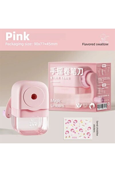 Choice Pink Kawaii Creative Pencil Sharpener Cute Stationery for Kids Adults ...