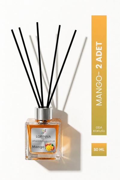 Lorinna Paris Mango Çubuklu Oda Kokusu Seti 2x50 ml