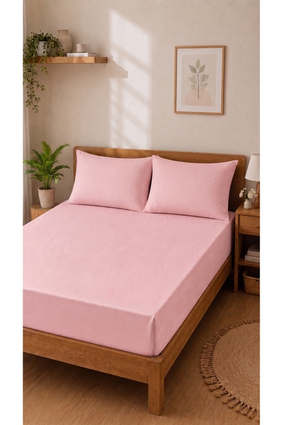 kesenegore Double Fitted Sheet Set 1 Fitted Sheet (160 X 200) 2 Pillowcases (...