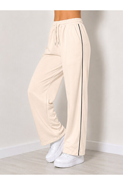 TORYUM TEKSTİL Yani Ara Baggy Track Suit with Interlaced Straps, 2-Thread Com...