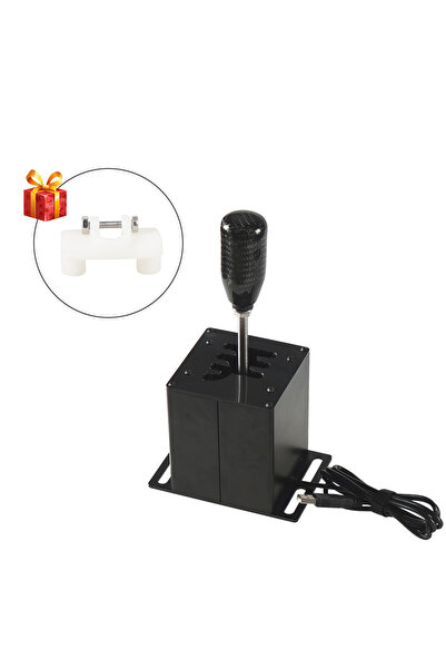 Choice5 مقبض ناقل الحركة B-style 6 R PC USB H لـ Logitech G27 G29 G25 G920 لـ...