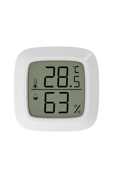 Choice White Mini Electronic Digital Thermometer Multi-Function Indoor Househ...