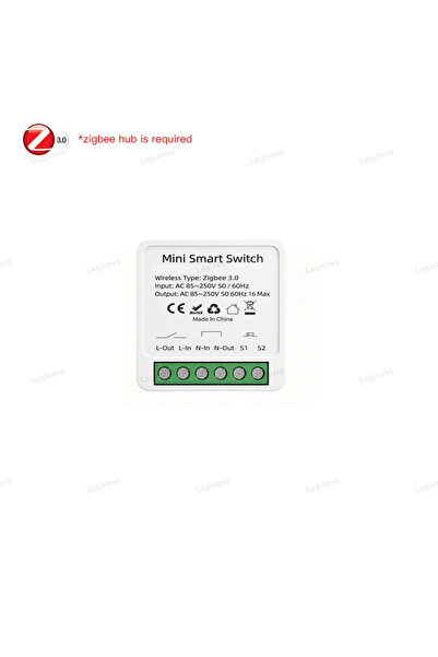 Choice 1Gang zigbee Tuya Zigbee Mini Smart Switch DIY 2 Way Control Smart Hom...