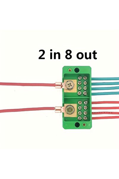 Choice 2 In-8 Out 1 Piece Fj6 Single-Phase/Three-Phase Electrical Junction Bo...